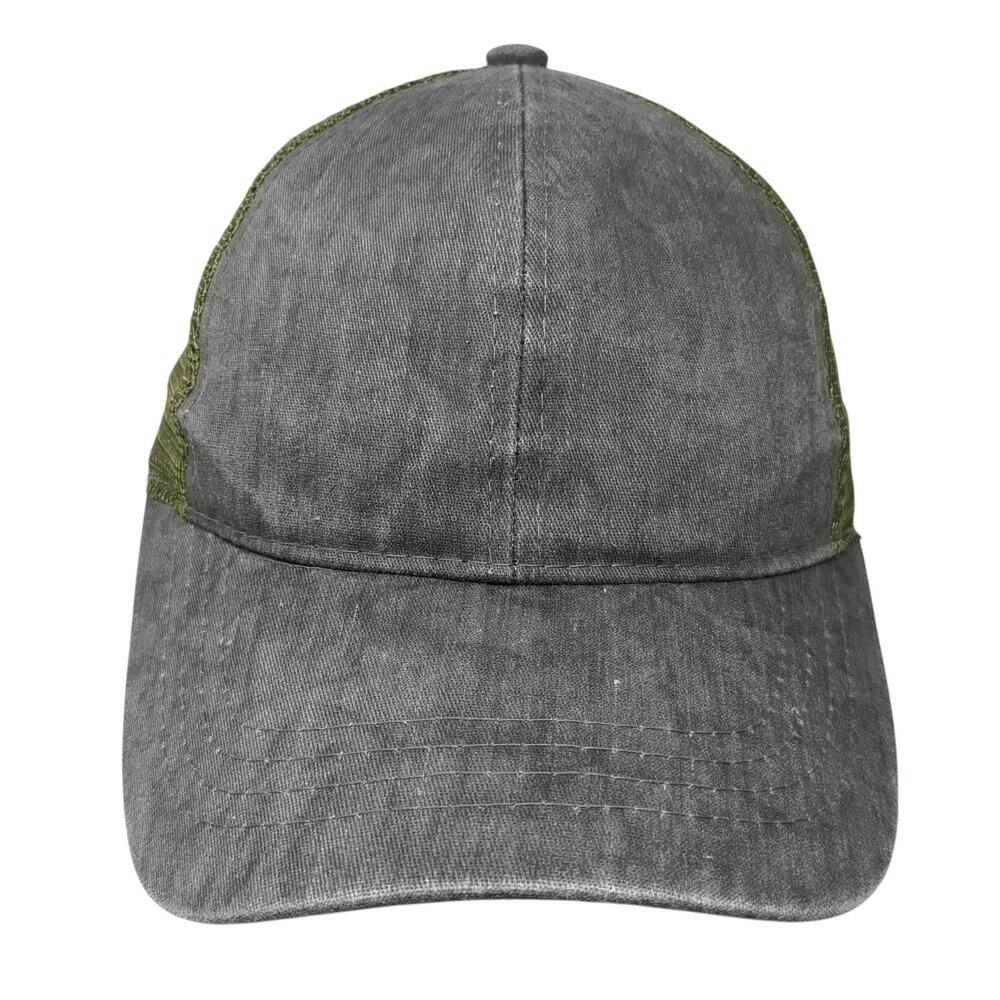 C.C Strapback Mesh Back Trucker Hat Multicolor One Size Outdoor Blank